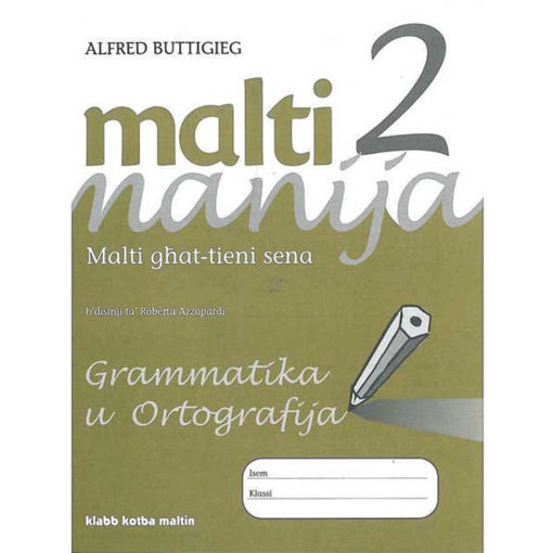 Picture of MALTI MANIJA 2 GRAMMATIKA U ORTOGRAFIJA